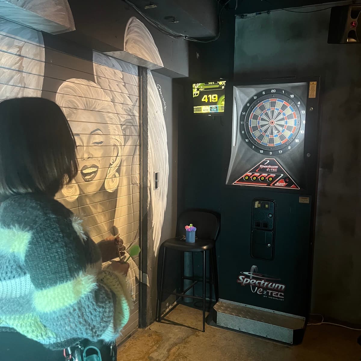 Girl'sBar Tifa 那覇店のダーツエリア